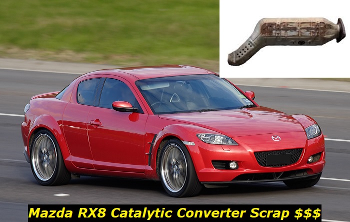 mazda rx8 catalytic converter scrap price